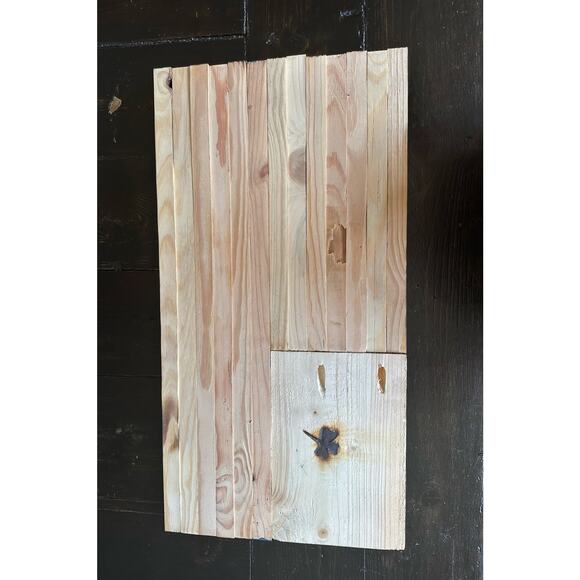 Thin Blue Line Flag - 24x12.5 - Wood - Picture 5 of 7